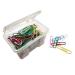 BOX FERMAGLI COLOR.MM.50 PZ.150